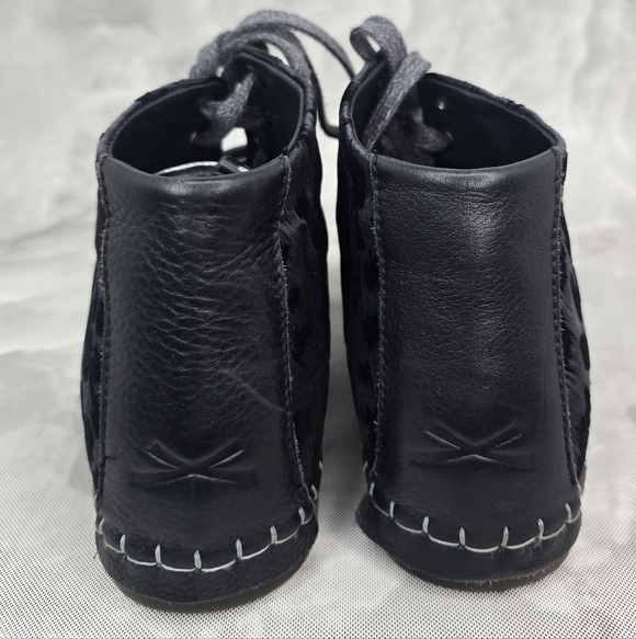 Andia Fora Leopard Sneakers Made In Italy Sz 38 - Picture 4 of 8